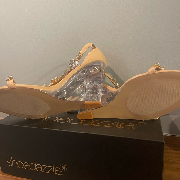 Shoe Dazzle heeled sandals size 11 - Picture 3 of 6